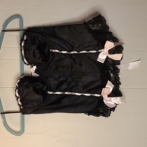 Elegant Moments Ribbon and Lace Corset